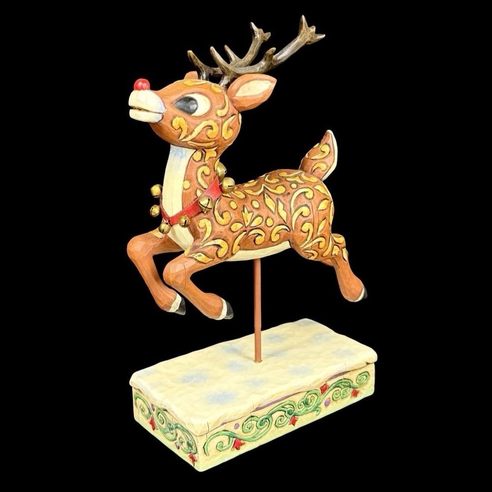 Traditions Rudolph The Red-Nosed Reindeer Figurine 4008337 Jim Shore 2007
